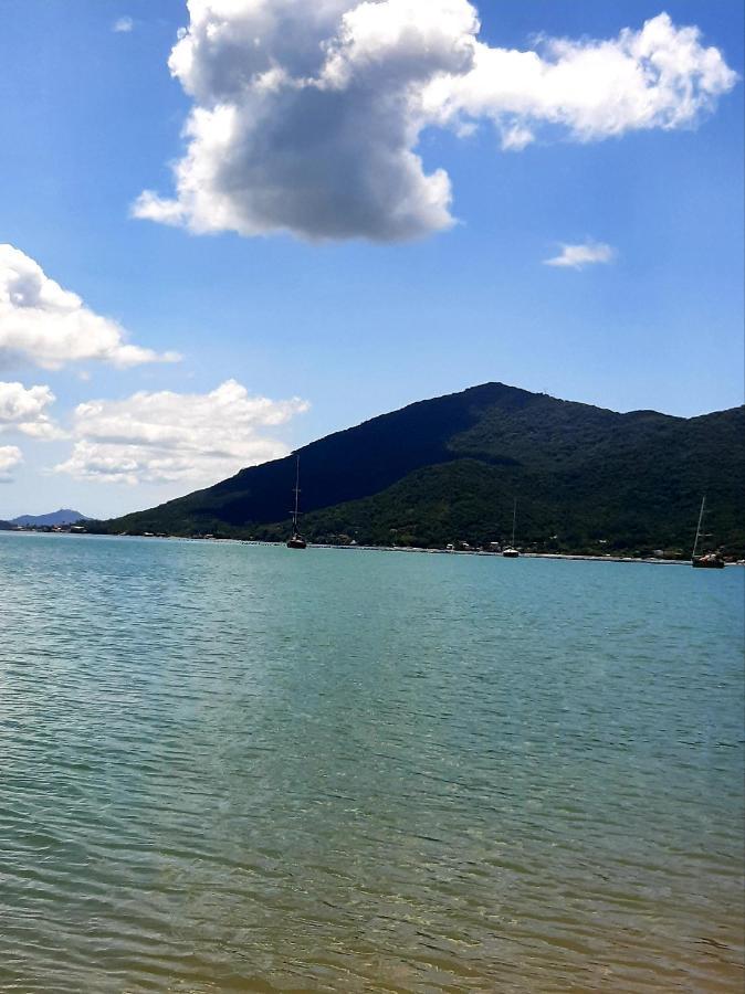 Pe Na Areia, Casa Na Praia De Frente Para O Mar Florianópolis Exteriör bild