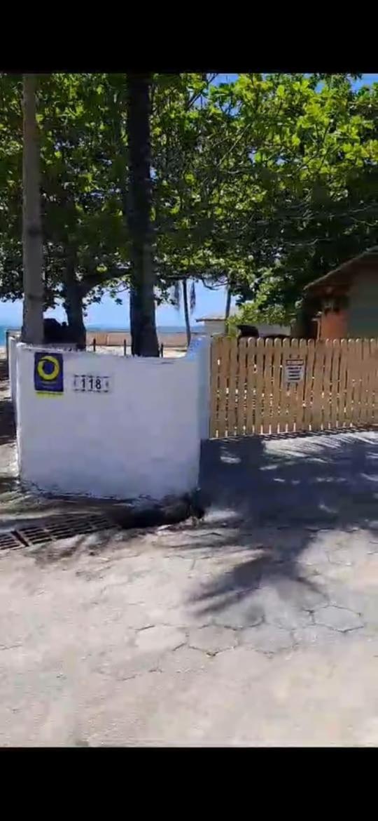 Pe Na Areia, Casa Na Praia De Frente Para O Mar Florianópolis Exteriör bild